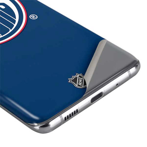 NHL Edmonton Oilers Solid Background Galaxy S20 Skin