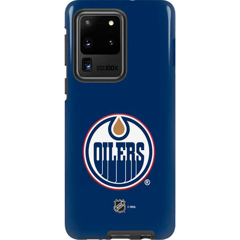 NHL Edmonton Oilers Solid Background Galaxy S20 Ultra 5G Pro Case