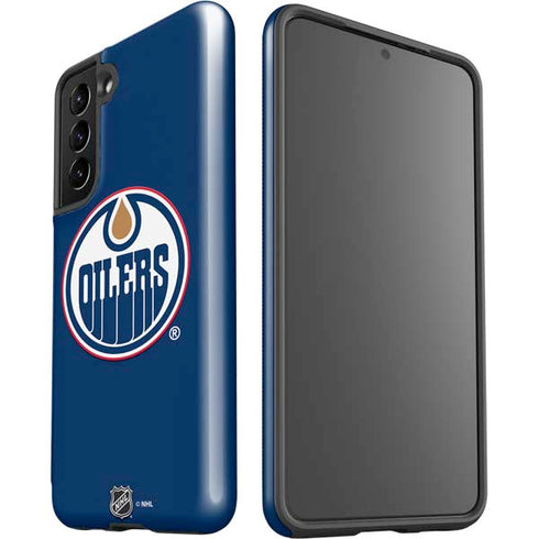 NHL Edmonton Oilers Solid Background Galaxy S21 5G Pro Case