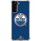NHL Edmonton Oilers Solid Background Galaxy S21 Plus 5G Clear Case
