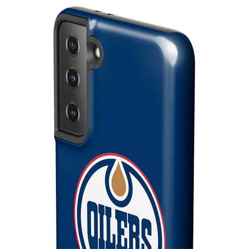 NHL Edmonton Oilers Solid Background Galaxy S21 Plus 5G Pro Case