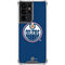 NHL Edmonton Oilers Solid Background Galaxy S21 Ultra 5G Clear Case