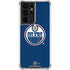 NHL Edmonton Oilers Solid Background Galaxy S21 Ultra 5G Clear Case