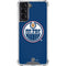 NHL Edmonton Oilers Solid Background Galaxy S22 Clear Case