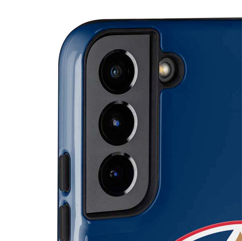 NHL Edmonton Oilers Solid Background Galaxy S22 Plus Pro Case
