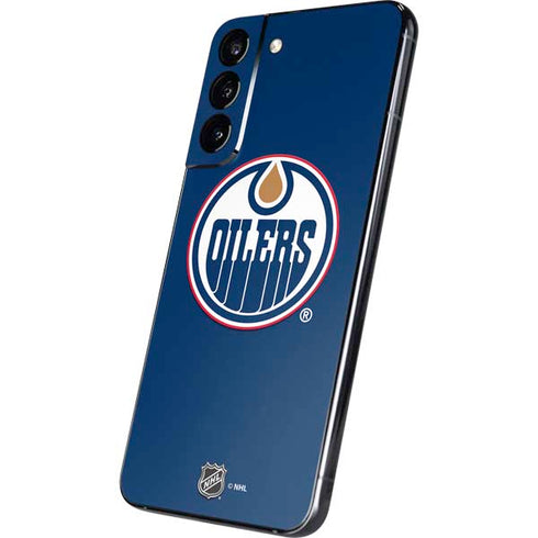 NHL Edmonton Oilers Solid Background Galaxy S22 Plus Skin