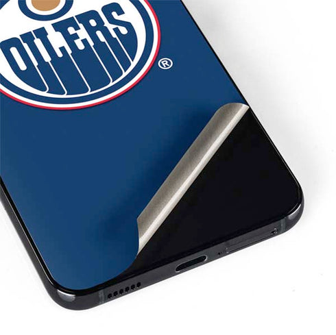 NHL Edmonton Oilers Solid Background Galaxy S22 Plus Skin