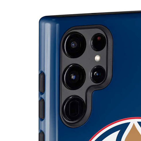 NHL Edmonton Oilers Solid Background Galaxy S22 Ultra Pro Case