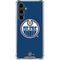 NHL Edmonton Oilers Solid Background Galaxy S23 FE Clear Case
