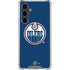 NHL Edmonton Oilers Solid Background Galaxy S23 FE Clear Case
