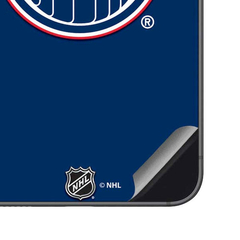 NHL Edmonton Oilers Solid Background Galaxy S23 FE Skin