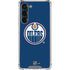 NHL Edmonton Oilers Solid Background Galaxy S23 Plus Clear Case