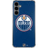 NHL Edmonton Oilers Solid Background Galaxy S24 Plus Clear Case