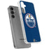 NHL Edmonton Oilers Solid Background Galaxy S24 Plus Clear Case
