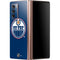 NHL Edmonton Oilers Solid Background Galaxy Z Fold2 5G Skin