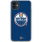 NHL Edmonton Oilers Solid Background iPhone 11 Clear Case