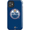 NHL Edmonton Oilers Solid Background iPhone 11 Impact Case