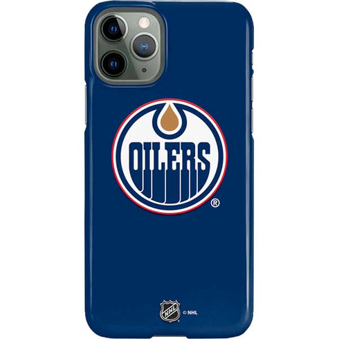 NHL Edmonton Oilers Solid Background iPhone 11 Pro Lite Case