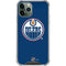 NHL Edmonton Oilers Solid Background iPhone 11 Pro Max Clear Case