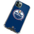 NHL Edmonton Oilers Solid Background iPhone 11 Pro Max Clear Case