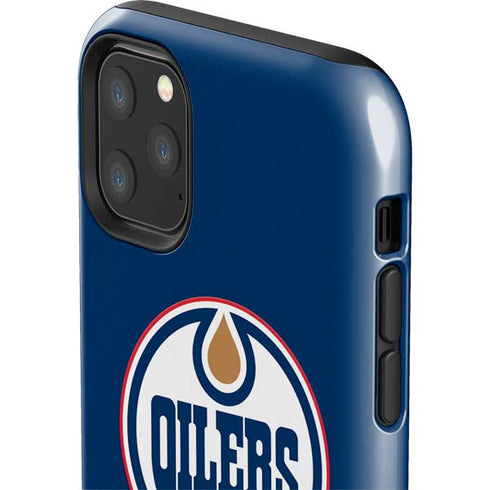 NHL Edmonton Oilers Solid Background iPhone 11 Pro Max Impact Case
