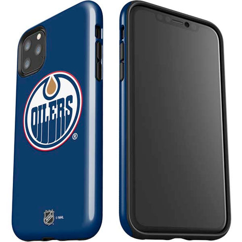 NHL Edmonton Oilers Solid Background iPhone 11 Pro Max Impact Case