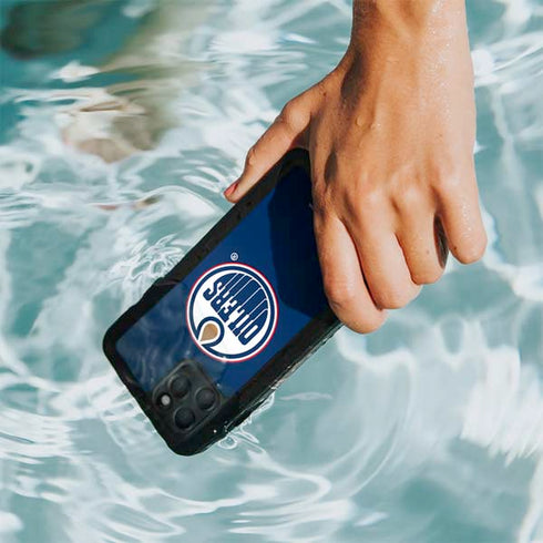NHL Edmonton Oilers Solid Background iPhone 11 Pro Max Waterproof Case