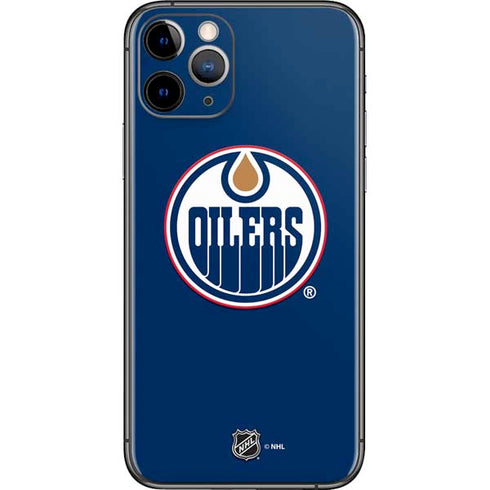 NHL Edmonton Oilers Solid Background iPhone 11 Pro Skin