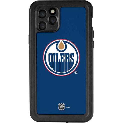 NHL Edmonton Oilers Solid Background iPhone 11 Pro Waterproof Case