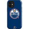 NHL Edmonton Oilers Solid Background iPhone 12 Mini Impact Case