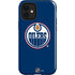 NHL Edmonton Oilers Solid Background iPhone 12 Mini Impact Case