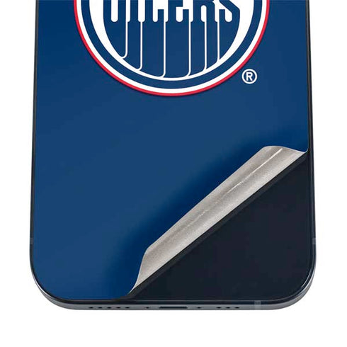 NHL Edmonton Oilers Solid Background iPhone 12 Mini Skin