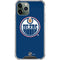 NHL Edmonton Oilers Solid Background iPhone 12 Pro Clear Case