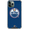 NHL Edmonton Oilers Solid Background iPhone 12 Pro Max Clear Case