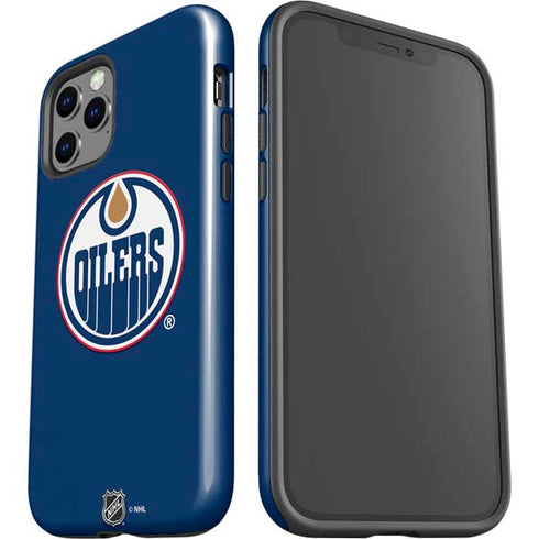 NHL Edmonton Oilers Solid Background iPhone 12 Pro Max Impact Case
