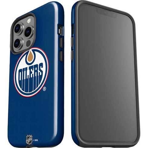 NHL Edmonton Oilers Solid Background iPhone 13 Pro Impact Case