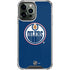 NHL Edmonton Oilers Solid Background iPhone 13 Pro Max Clear Case