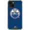 NHL Edmonton Oilers Solid Background iPhone 14 Plus Clear Case