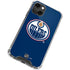NHL Edmonton Oilers Solid Background iPhone 14 Plus Clear Case