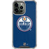 NHL Edmonton Oilers Solid Background iPhone 14 Pro Max Clear Case