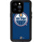 NHL Edmonton Oilers Solid Background iPhone 14 Pro Waterproof Case