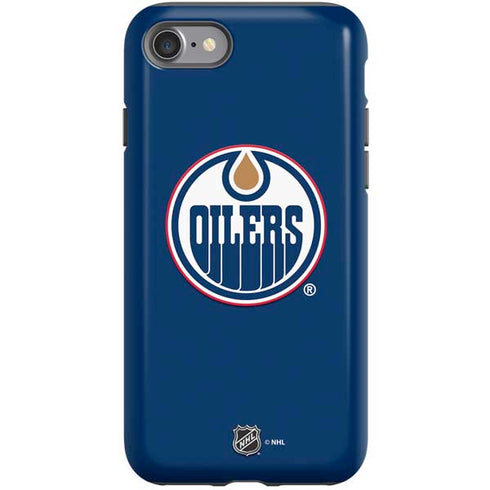 NHL Edmonton Oilers Solid Background iPhone SE (2nd & 3rd Gen) Pro Case