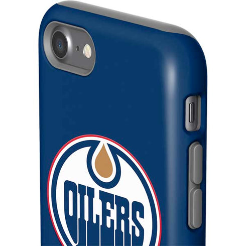 NHL Edmonton Oilers Solid Background iPhone SE (2nd & 3rd Gen) Pro Case