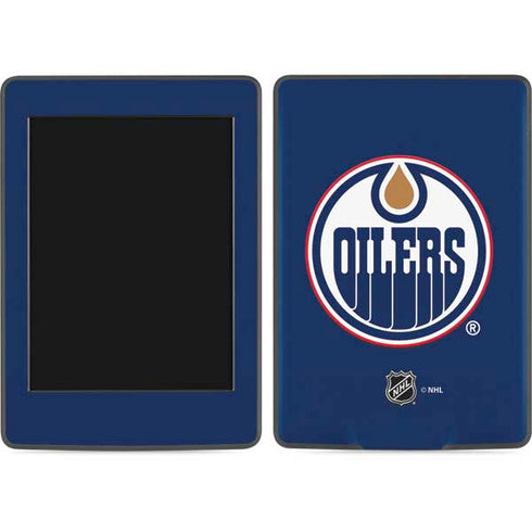 NHL Edmonton Oilers Solid Background Amazon Kindle Skin