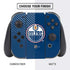 NHL Edmonton Oilers Solid Background Nintendo Switch Bundle Skin