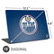 NHL Edmonton Oilers Solid Background Universal Laptop 15in (12.2 x 8.8in) Skin