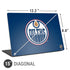 NHL Edmonton Oilers Solid Background Universal Laptop 15in (12.2 x 8.8in) Skin