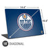 NHL Edmonton Oilers Solid Background Universal Laptop 18in (14.6 x 10.6in) Skin