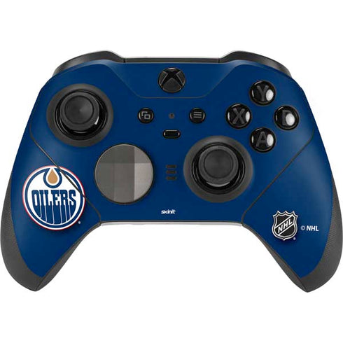 NHL Edmonton Oilers Solid Background Xbox Elite Wireless Controller Series 2 Skin