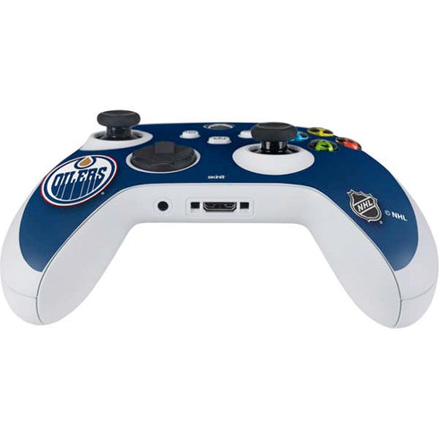 NHL Edmonton Oilers Solid Background Xbox Series S Controller Skin